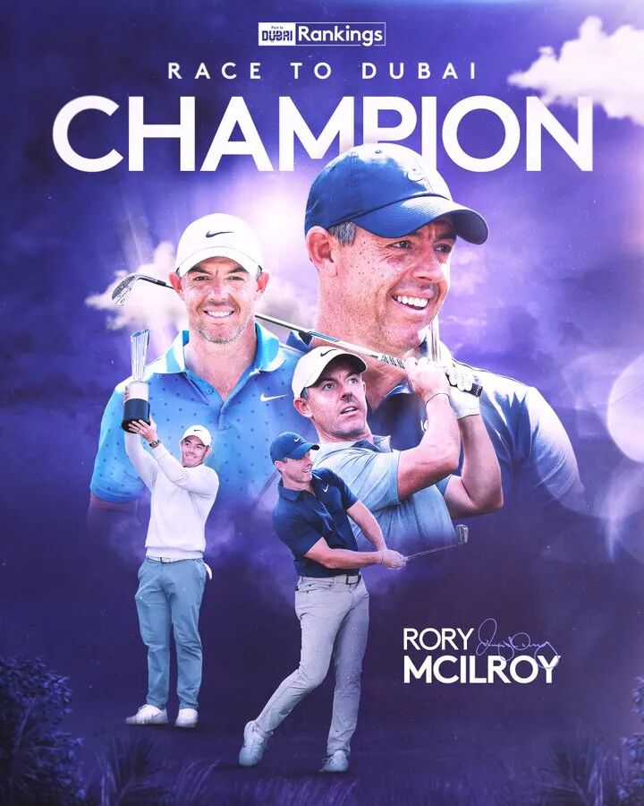 欧巡最终站麦克罗伊夺总冠军，李昊桐进美巡，小菲取胜